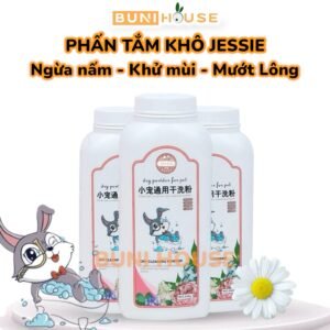 phấn tắm khô cho thỏ bọ